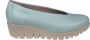 Wonders Fly Damesloafer met MemoryGel Binnenzool Blue Dames - Thumbnail 1