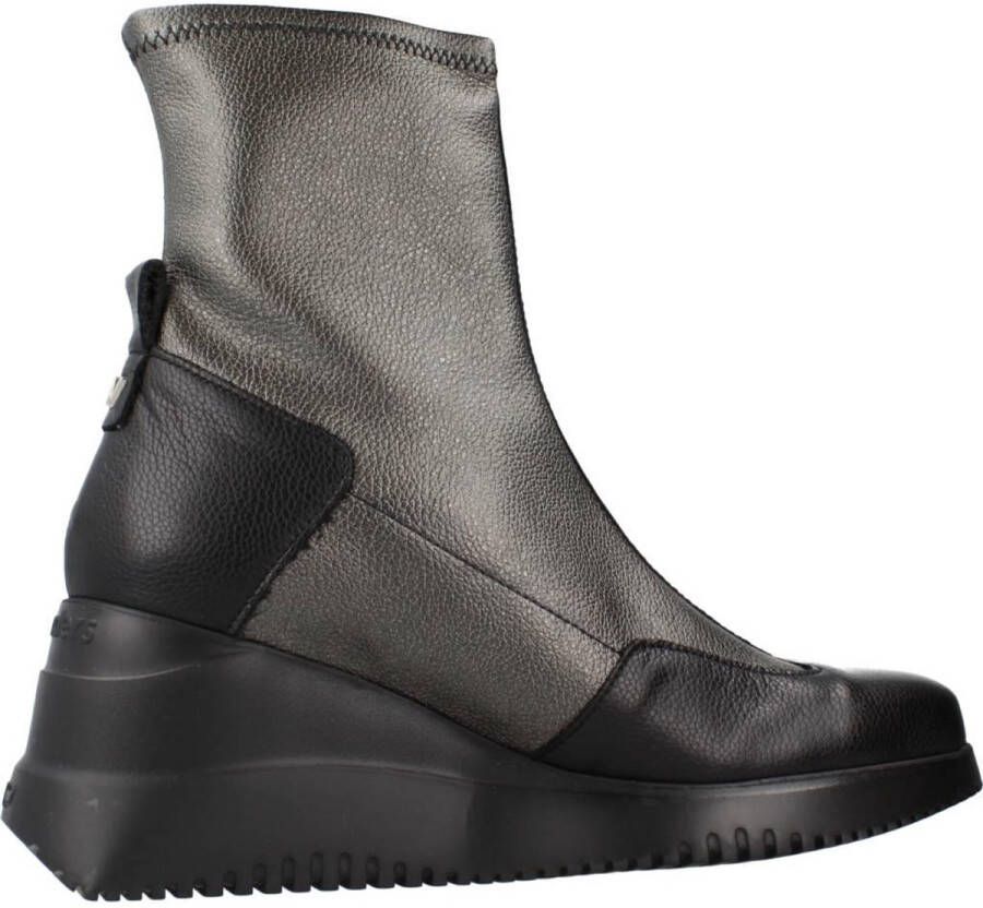 Wonders Botín India Gris Color: Negro Multicolor Dames