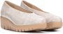 Wonders Trendy Tie Dye Leren Mocassins voor Dames Beige Dames - Thumbnail 1