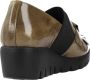 Wonders Stijlvolle Comfortabele Loafers voor Vrouwen Green Dames - Thumbnail 1