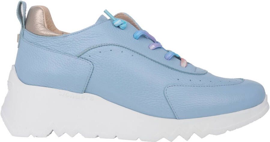 Wonders Mint dames sneaker blauw