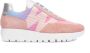 Wonders Odisei Dames Sneaker met Fris Logo Detail Pink Dames - Thumbnail 1