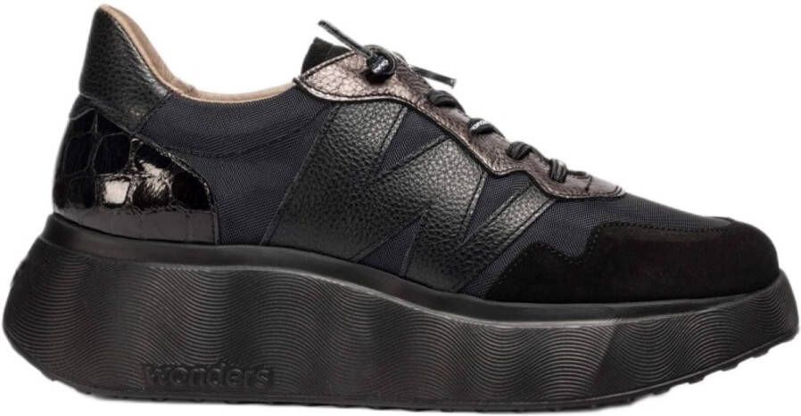 Wonders Roma 31 dames sneaker zwart