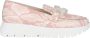 Wonders Rose Leren Moccasin met Kettingdetail Pink Dames - Thumbnail 1