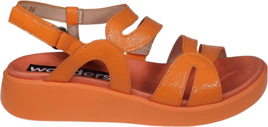 Wonders Wave dames sandaal oranje