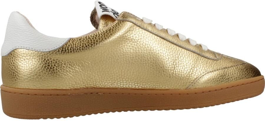 Wonders Nubia 01 goud leren sportschoenen