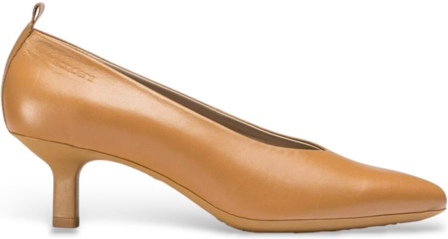 Wonders Bruine Flex Fit leren schoenen