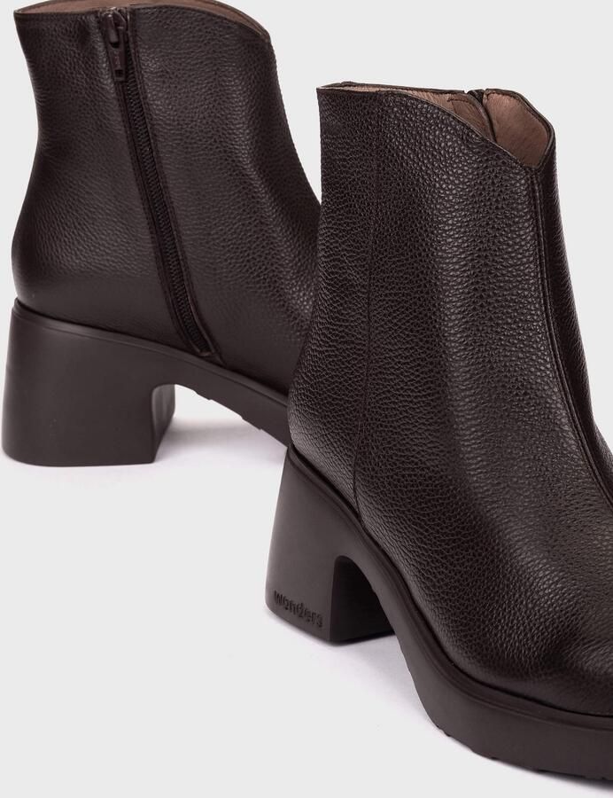 Wonders Dames enkellaars Artikel E-7125 Bruin