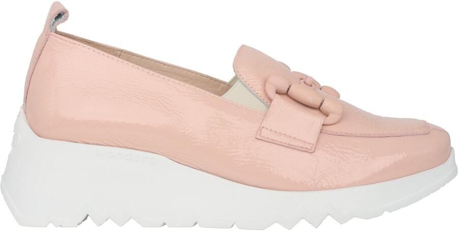 Wonders Roze Patent Dames Loafer Zomercollectie