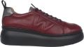Wonders Leren Damessneakers Collectie - Rood