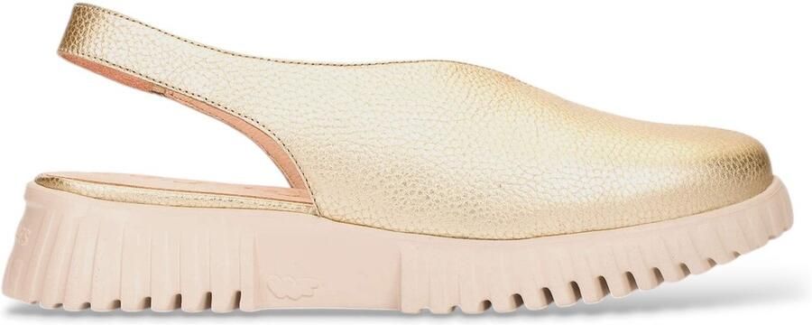 Wonders Flexfli11 goud leren schoenen