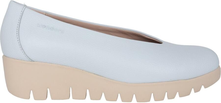 Wonders Fly dames instapper blauw