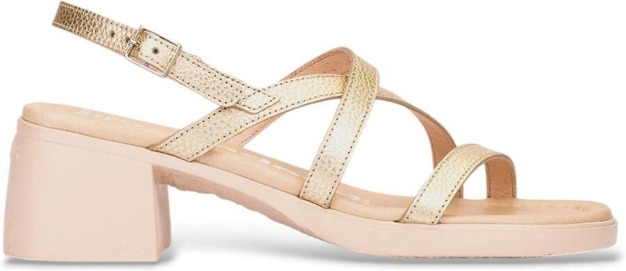 Wonders Gouden Moai03 Leren Sandalen