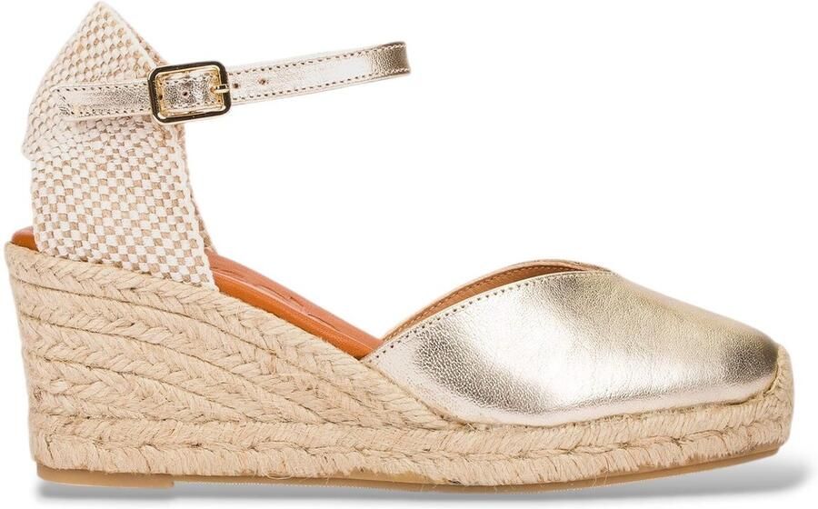 Wonders Gouden sleehakken