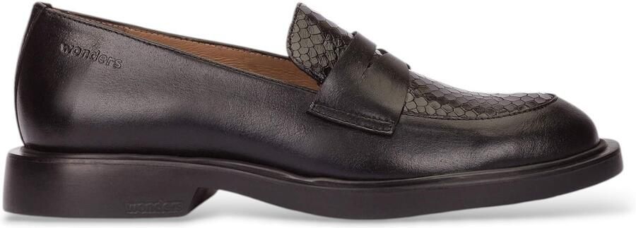 Wonders Leren mocassins Oregon