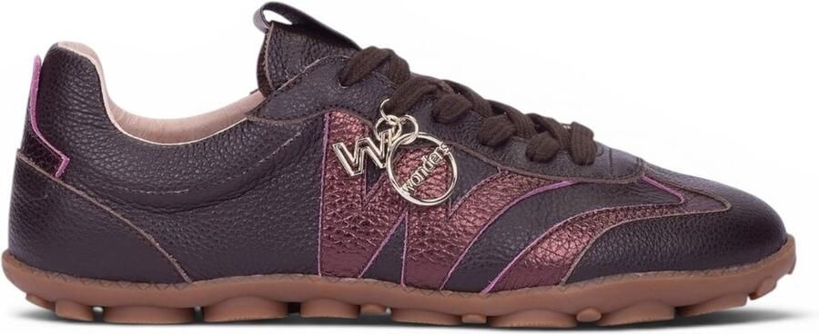 Wonders Leren Sneakers Nysa