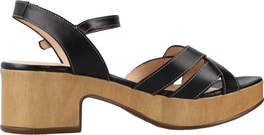 Wonders Miercoles 60 Hakken Sandalen Zwart Vrouw