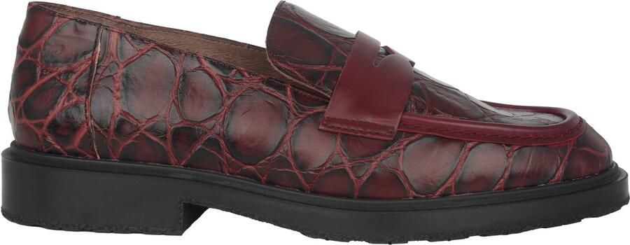 Wonders Rode damessloafer mocassins