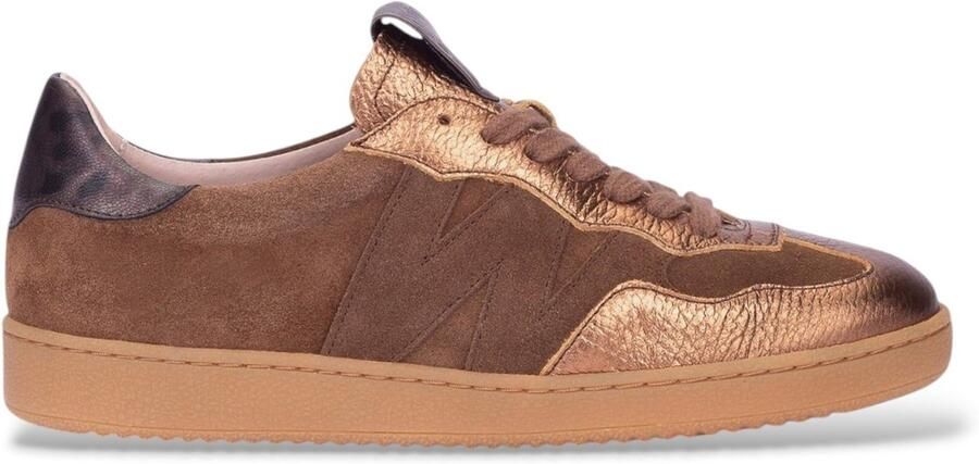 Wonders Nubia 10 dames sneaker Bruin