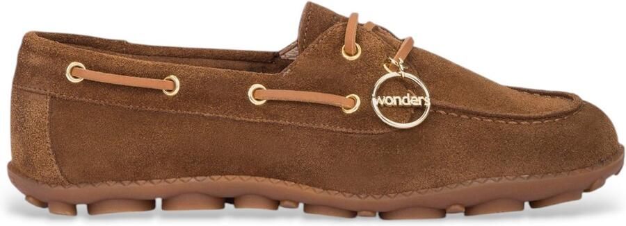 Wonders NYSA bruine bootschoenen