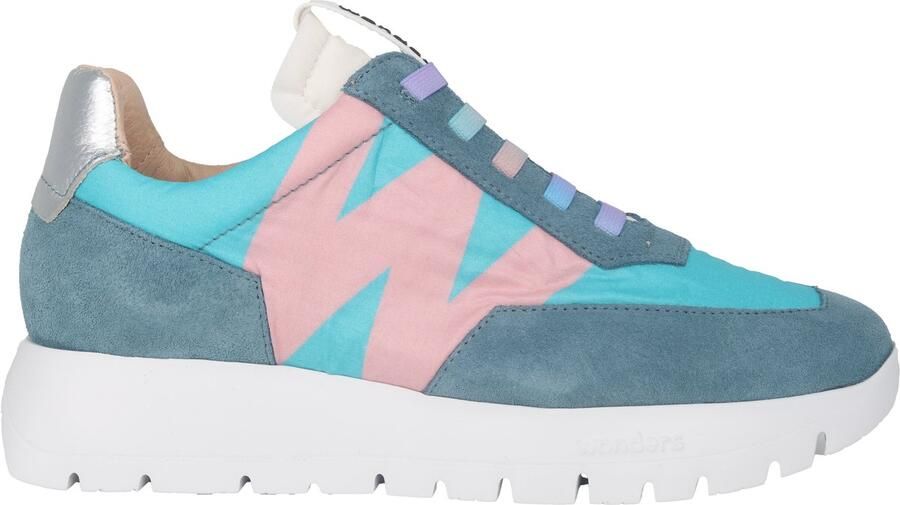 Wonders Odisei dames sneaker blauw