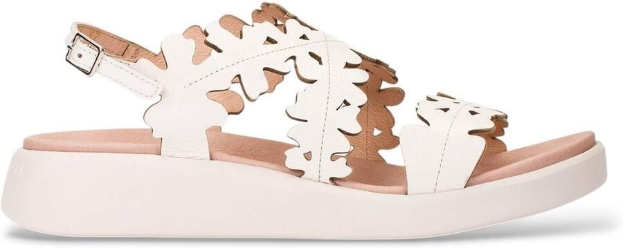 Wonders Off-white Loaf Leren Sandalen