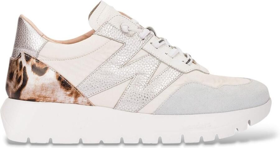 Wonders Off-white Odisei Leren Sneakers