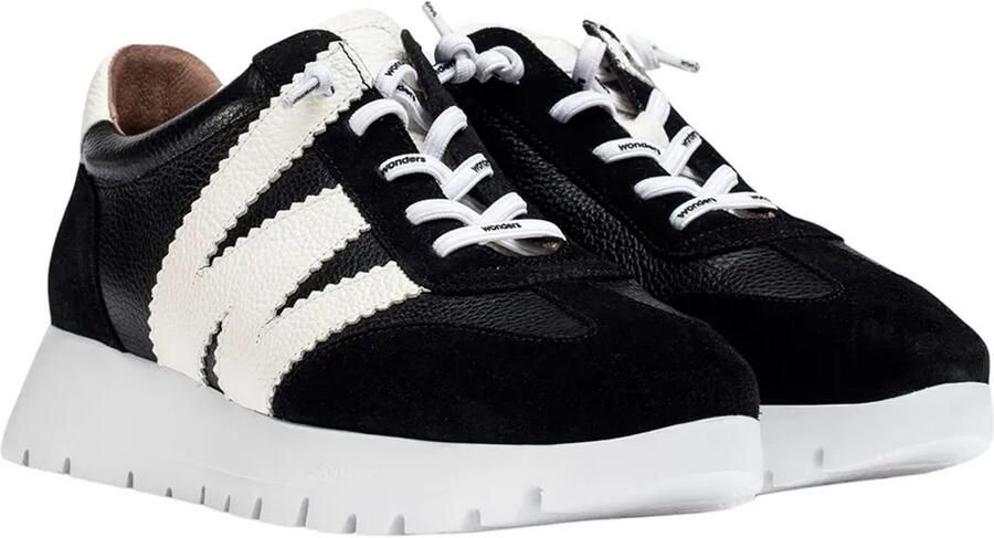 Wonders Racer Schoenen Zwart Vrouw