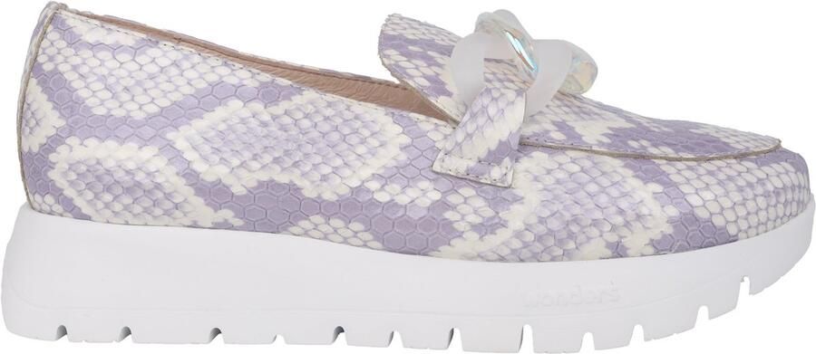 Wonders Rose dames instapper paars