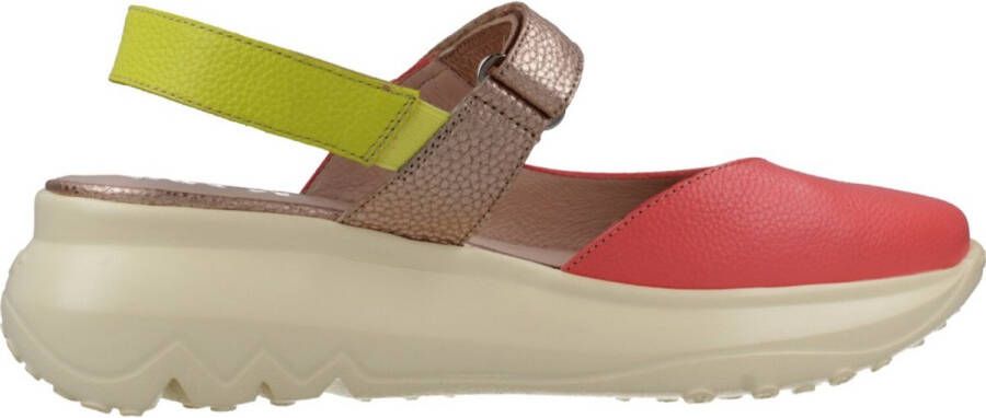 Wonders Zaire Loafers Rood Vrouw