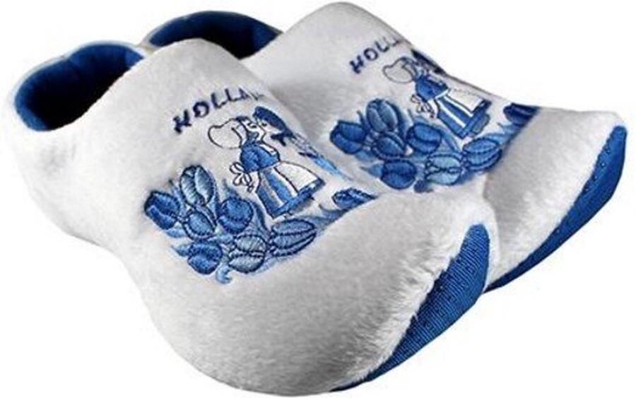 Woodenshoes Klomp pantoffels Delftsblauw Kiss