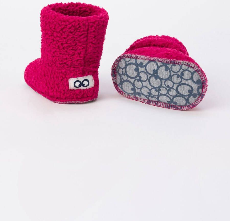 Woody Baby Botjes Zonder Oogjes Framboos-Rood