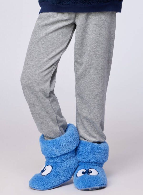 Woody Pantoffels Blauw