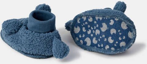 Woody pantoffels blauwgrijs 252-10-BBO-M 189 mnd 12mnd