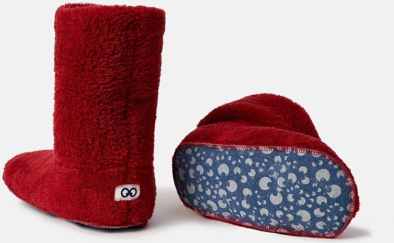 Woody Pantoffels donkerrood 252-10-BOO-M 495