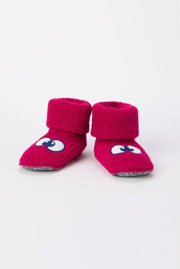Woody Pantoffels Framboos Rood