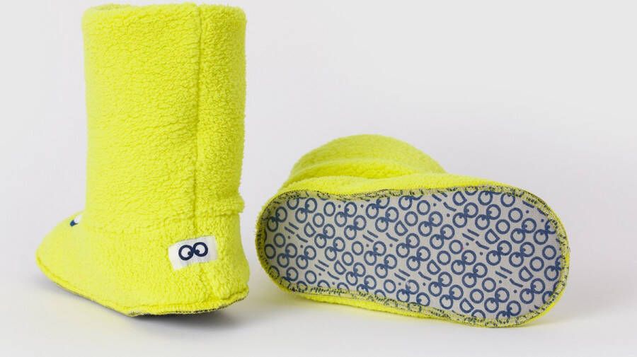 Woody Pantoffels Geel
