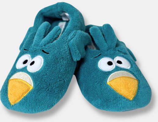 Woody sloffen duif turquoise 252-10-WSE