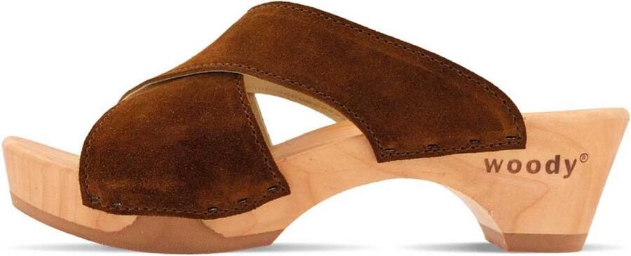 Woody dames sandalen bruin