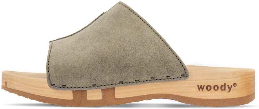 Woody dames sandalen crème