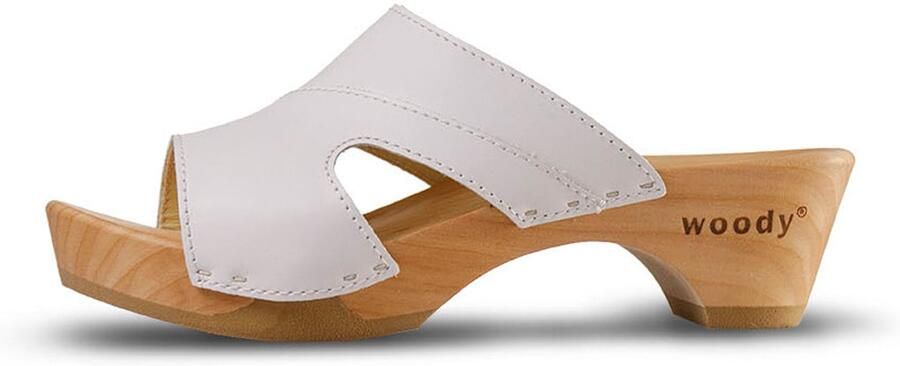 Woody dames sandalen wit