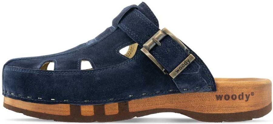 Woody heren veterschoenen blauw