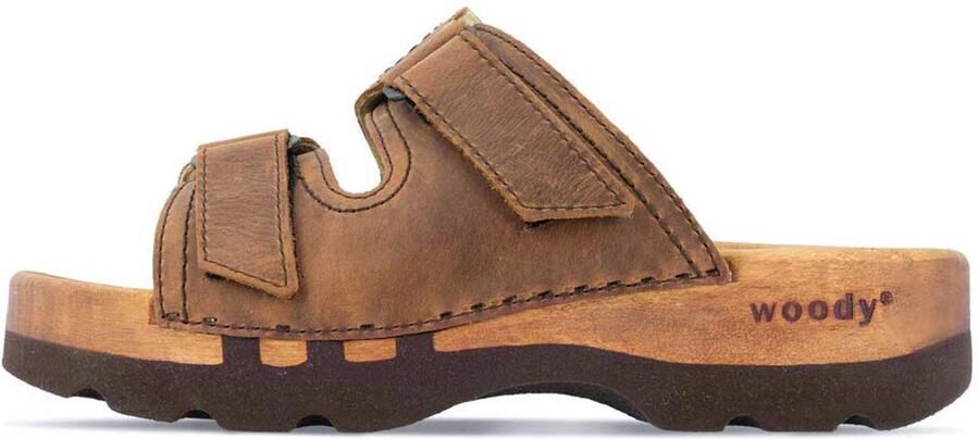 Woody heren veterschoenen bruin
