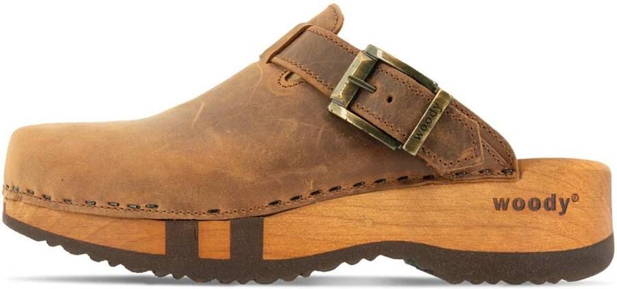 Woody heren veterschoenen bruin