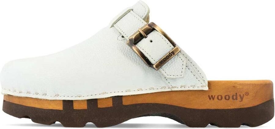 Woody heren veterschoenen wit
