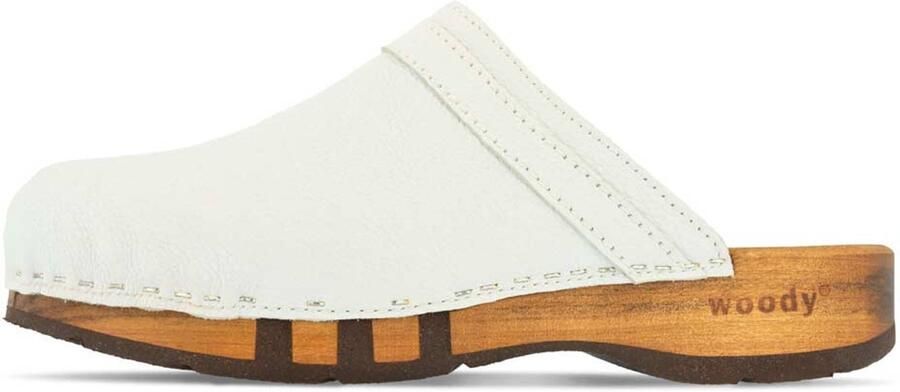 Woody heren veterschoenen wit
