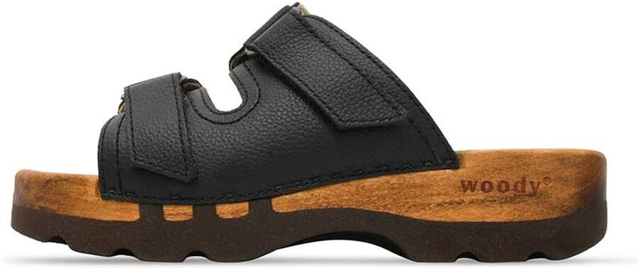 Woody heren veterschoenen zwart