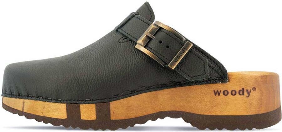 Woody heren veterschoenen zwart