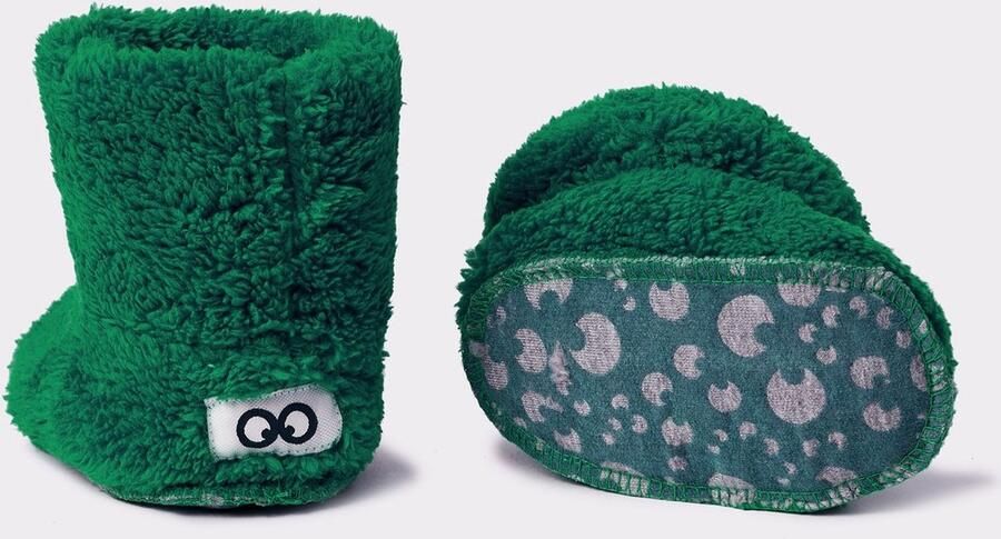 Woody Pantoffels -donkergroen 252-10-BOO-M 792