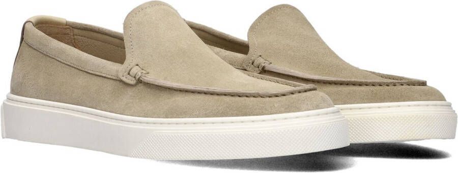 WOOLRICH Loafers Heren Boat Slip On Heren Maat: 45 Materiaal: Suède Kleur: Beige